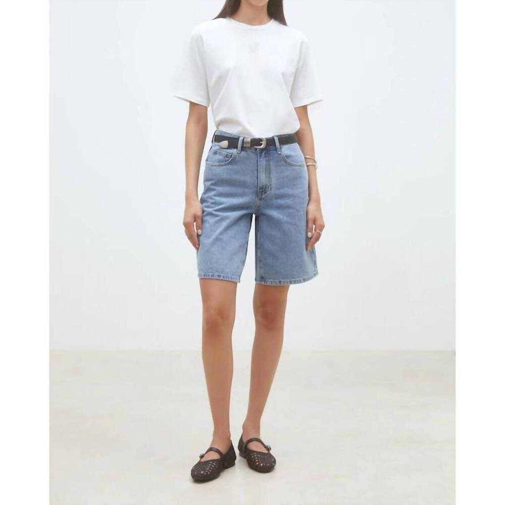 NEW SUNCOO maroz plain tee-shirt with embroidered logo in off white